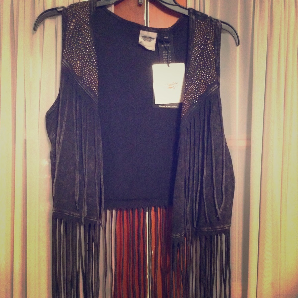 Fringe vest